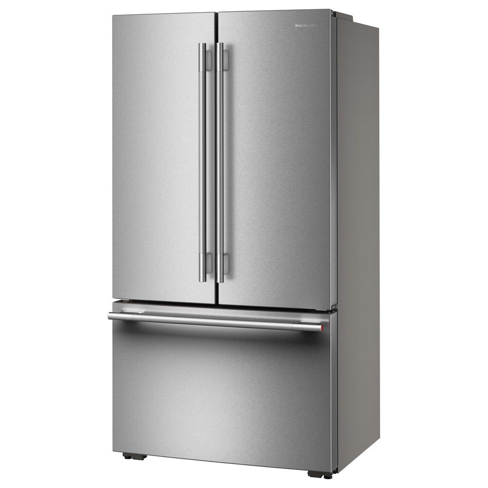 KitchenAid 25 Cu. Ft. Counter-Depth French Door Refrigerator in PrintShield Stainless, , large