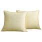 BCP Home 20" x 20" Faux Linen Throw Pillow in Flan (Set of 2), , large