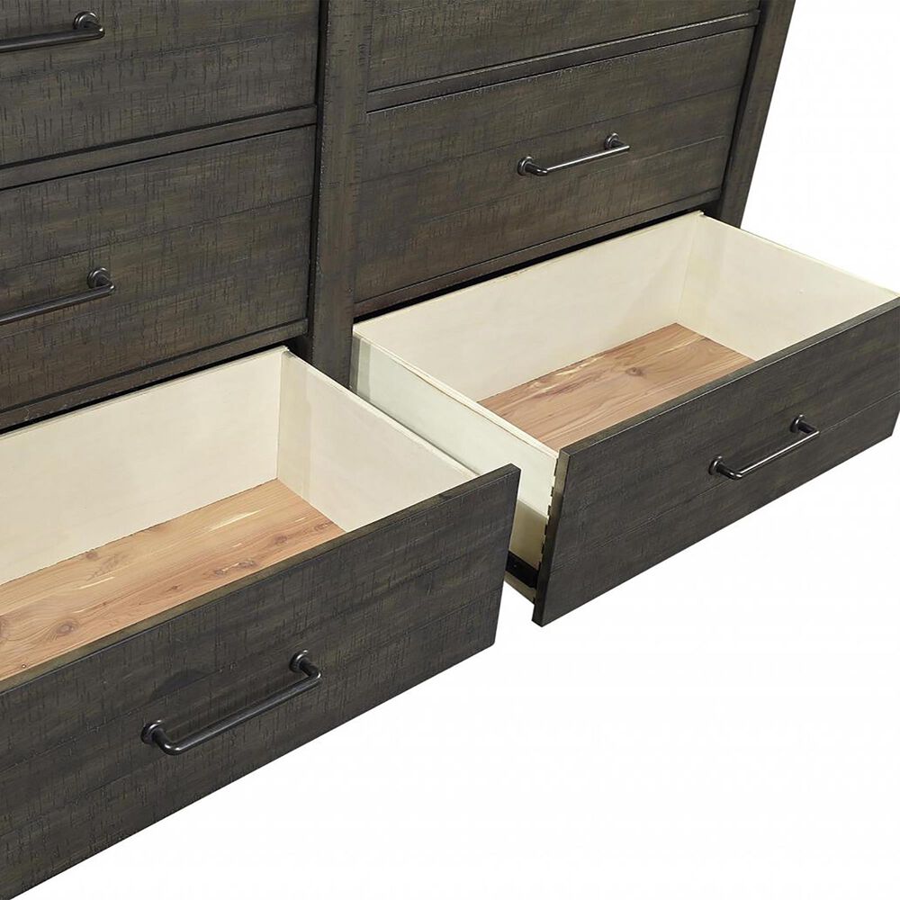 Riva Ridge Mill Creek 6 Drawer Dresser in Carob, , large