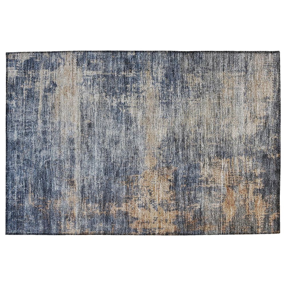 Dalyn Rug Company Nouveau NV25 1"8" x 2"6" Denim Indoor/Outdoor Area Rug, , large