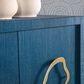 Hooker Furniture Commerce and Market Paige 90" 5-Door Credenza in Blue, , large