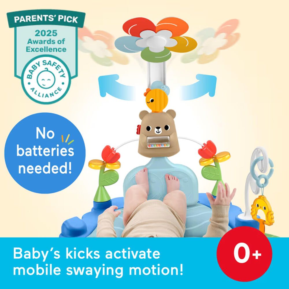 Fisher Price Balanced Beginnings Kick and Sway Activity Gym, , large