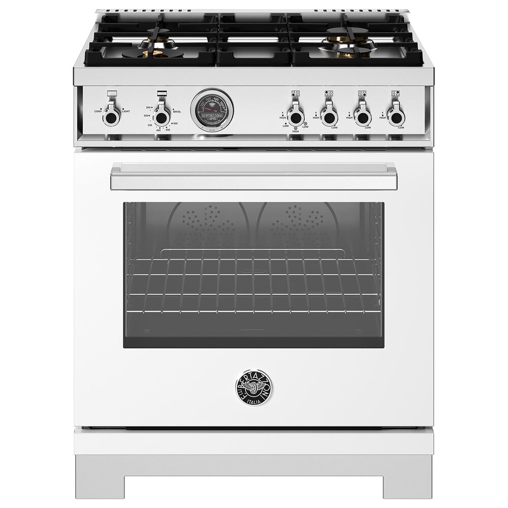Bertazzoni Professional 4.7 Cu.Ft. Gas Range in Bianco Matt, , large
