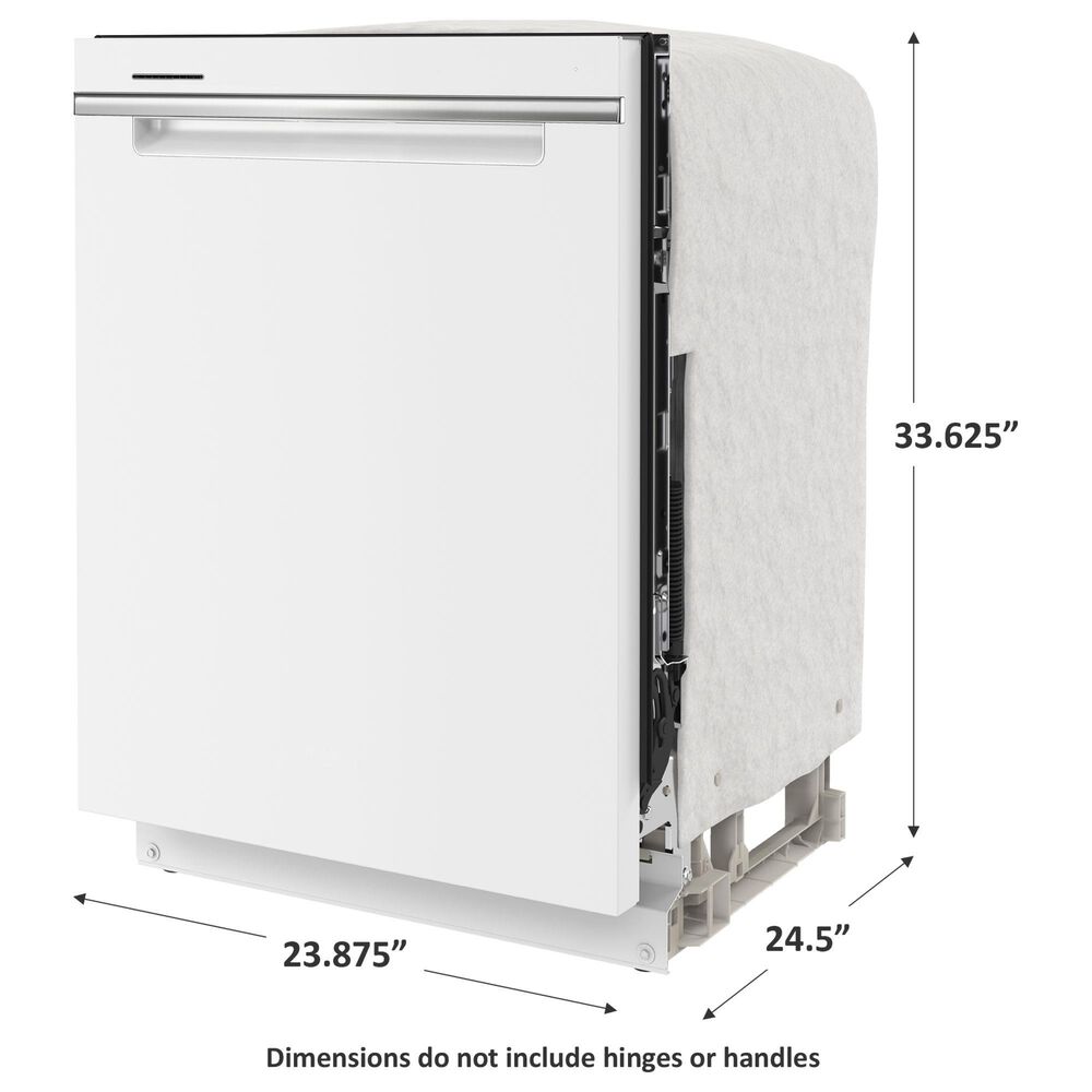 Whirlpool 24&quot; Fully Integrated Dishwasher in White, , large