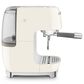 SMEG Espresso Manual Coffee Machine with Grinder in Cream, , large