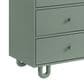 Oxford Baby Meridian 6 Drawer Dresser in Olive Green, , large