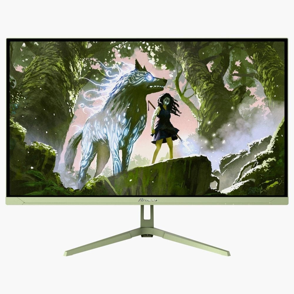 Arozzi Nova 27" IPS 180Hz Gaming Monitors in Forest Green, , large