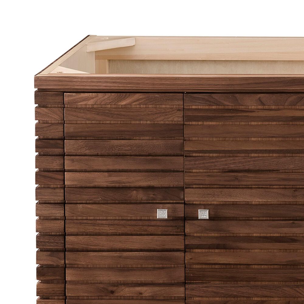 James Martin Vanities Linear 72&quot; Single Vanity Cabinet in Mid Century Walnut, , large