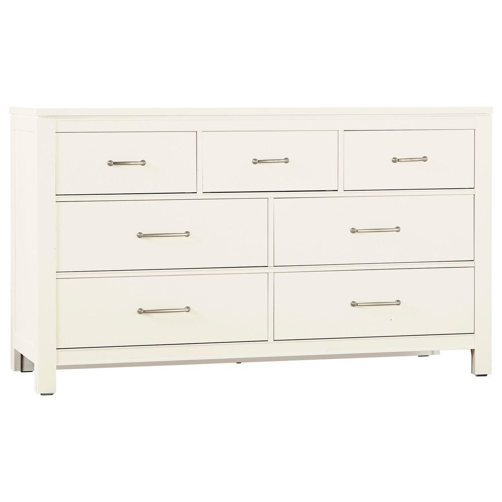 Viceray Collections Tide and Timber 5 Piece Full Poster Bedroom Set in White Maple, , large