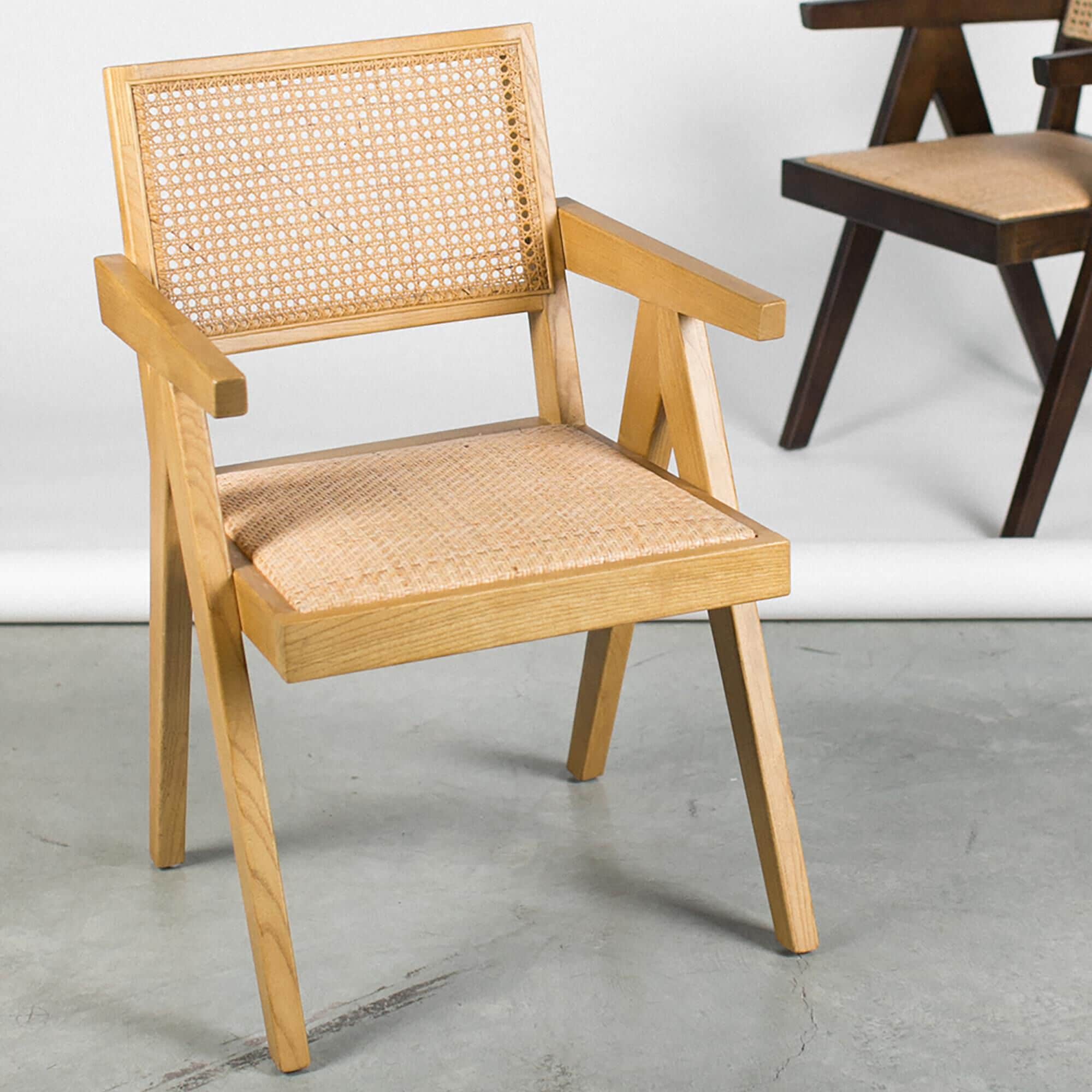 Mid century hotsell rattan chair