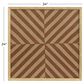 Maple and Jade 24" x 24" Wall Decor in Beige and Golden Brown, , large