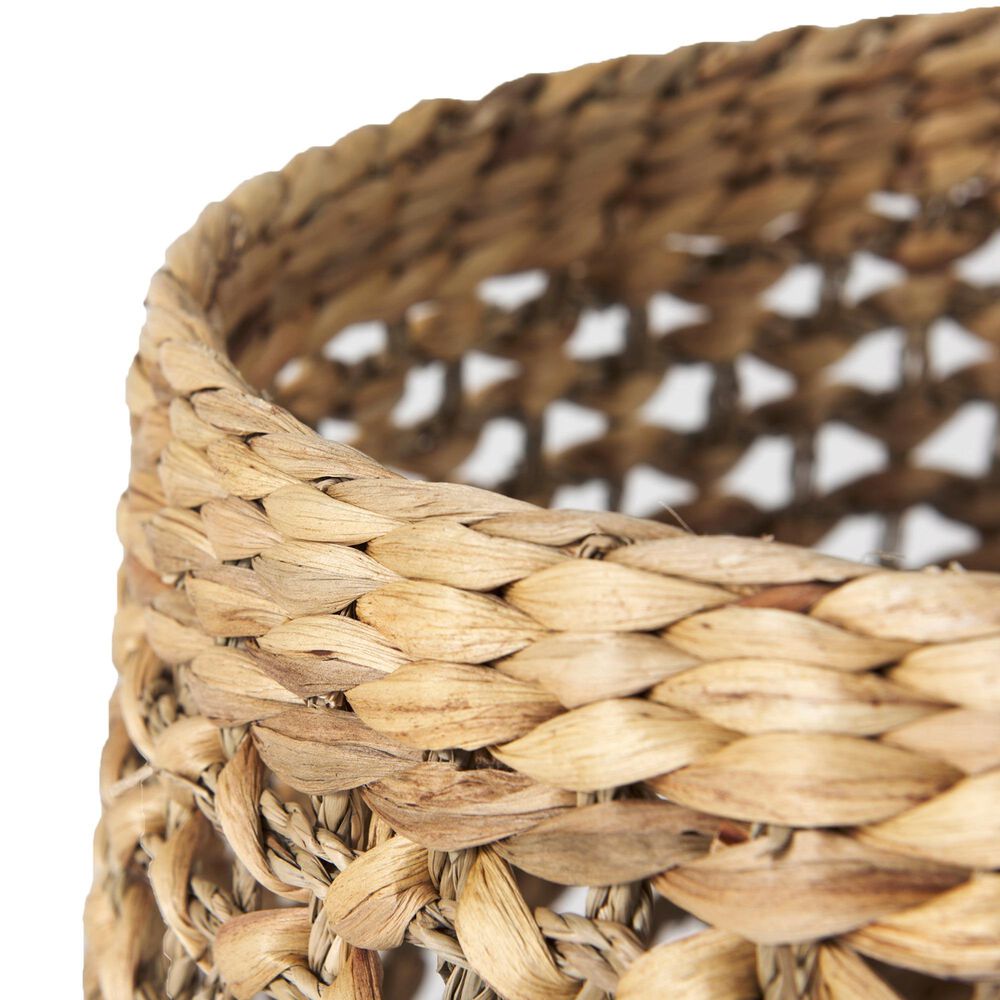 Mercana Dakota Round Basket in Medium Brown (Set of 3), , large