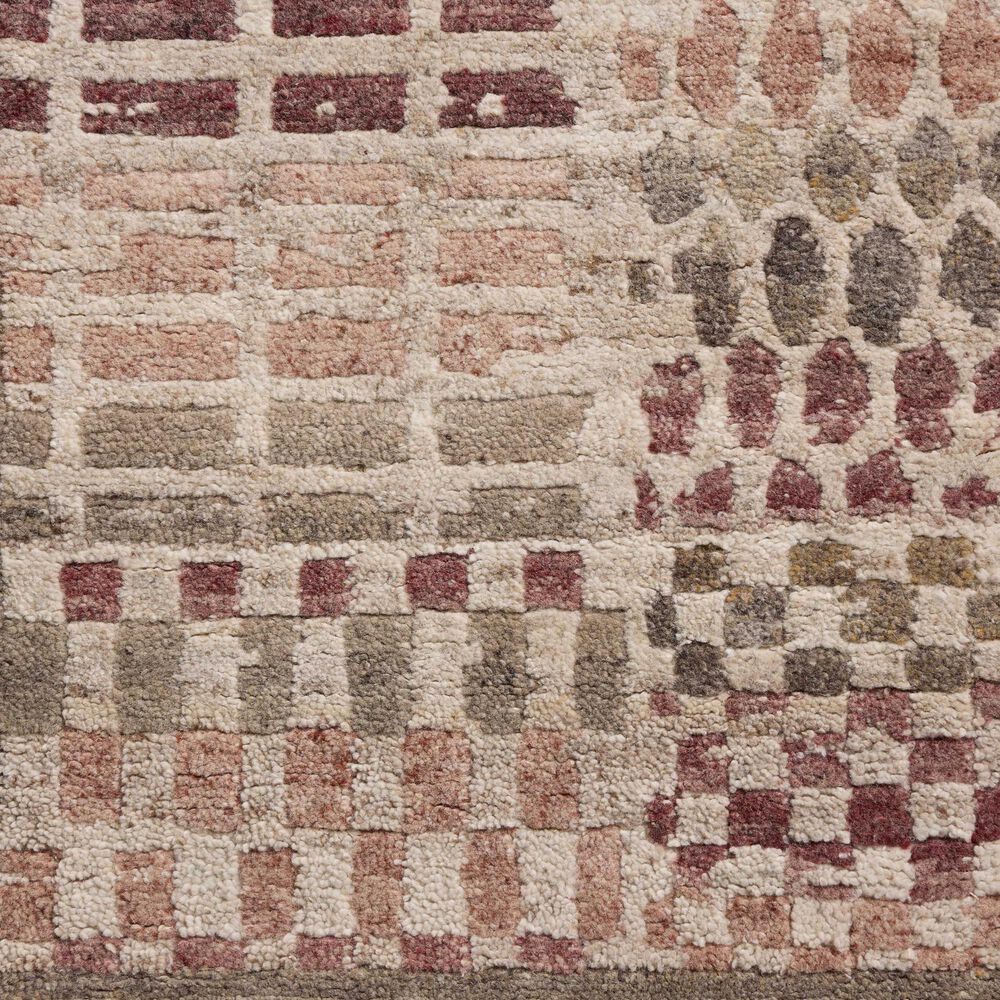 Loloi Nara Grey and Rose 11'6" x 15' Area Rug, , large