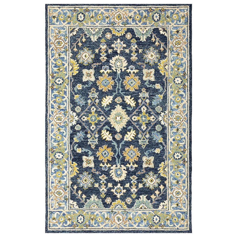 Oriental Weavers Alfresco 28405 2"6" x 8" Navy Runner, , large