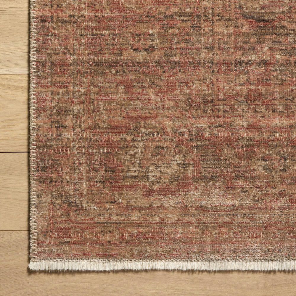 Amber Lewis x Loloi Molly Brick and Bark 7&#39;10&quot; x 10&#39; Area Rug, , large