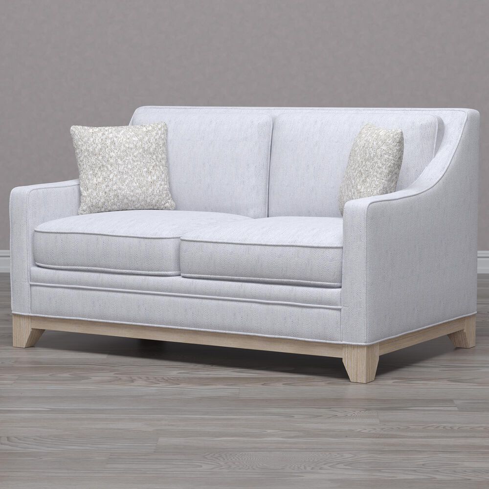 Emerald Home Furnishings Kora Stationary Loveseat in River Sand, , large
