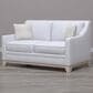 Emerald Home Furnishings Kora Stationary Loveseat in River Sand, , large