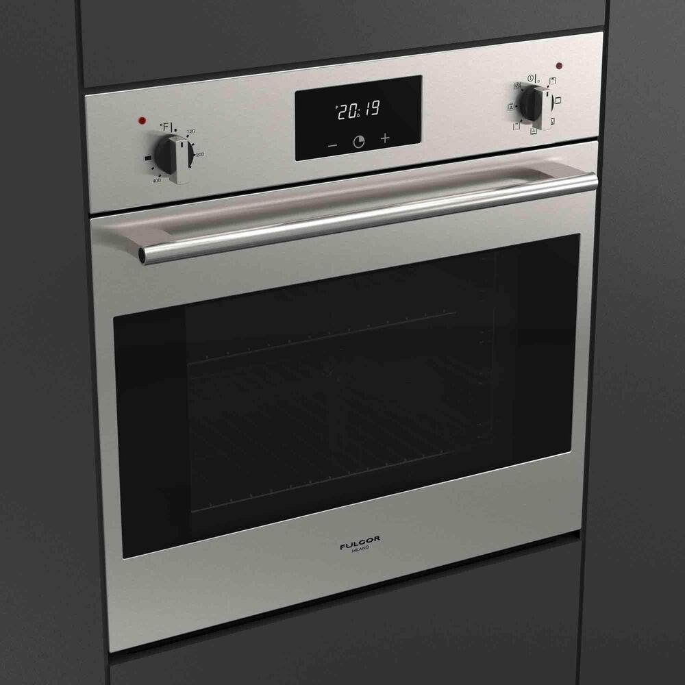 Fulgor Milano 24&quot; Single Electric Wall Oven in Stainless Steel, , large