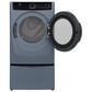 Electrolux 400 Series 4.5 Cu. Ft. Front Load Washer and 8 Cu. Ft. Electric Dryer Laundry Pair with Two Pedestal Storage Drawers in Denim Blue, , large