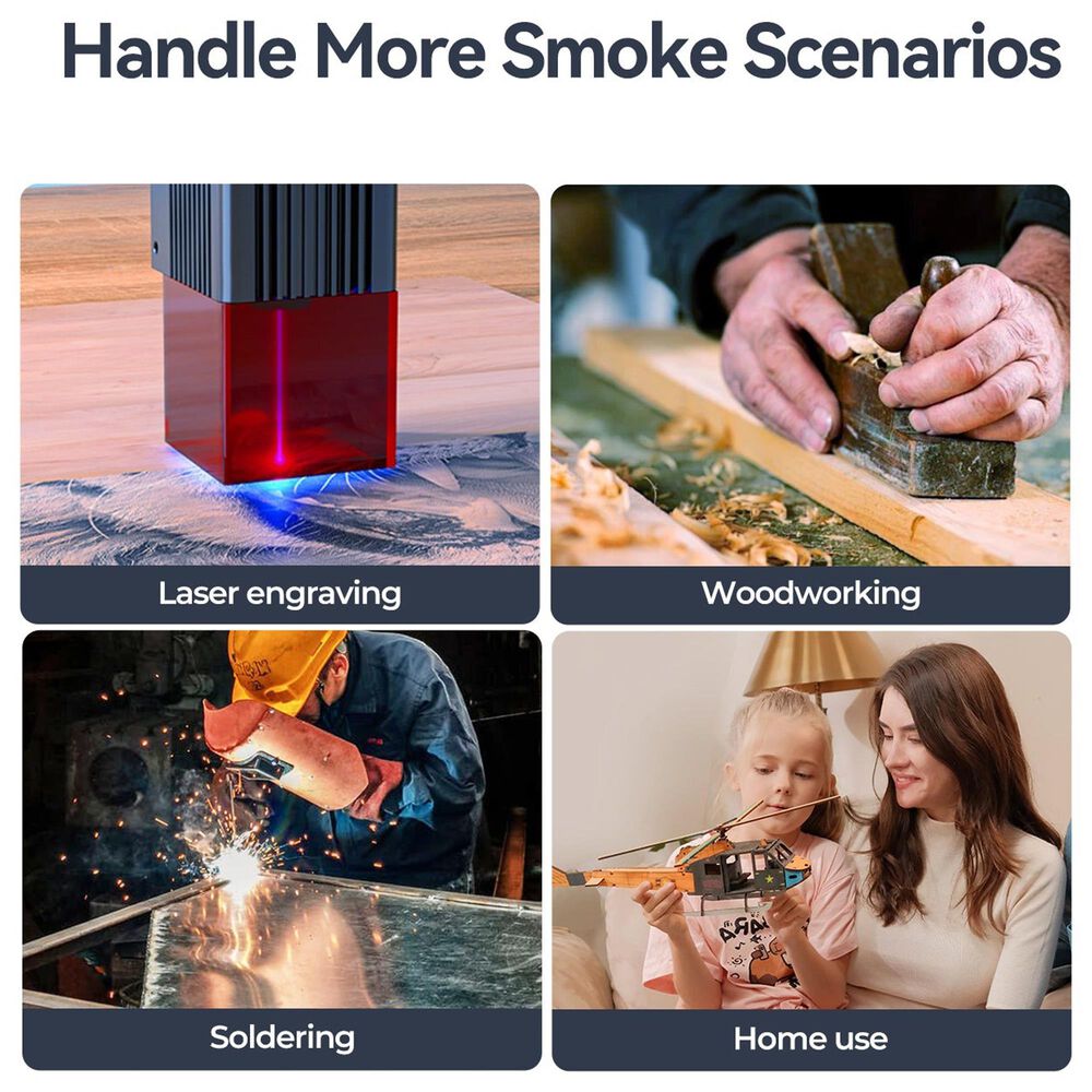 Creality 3D Technology Falcon AP1 Air Purifier in Black, , large