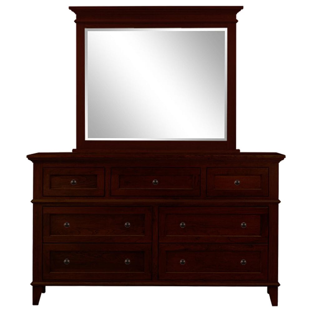 Fleming Furniture Co. Brentwood 3-Piece Queen Panel Bedroom Set in Sunset, , large