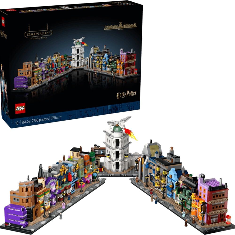 LEGO Harry Potter Diagon Alley Wizarding Shops, , large