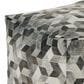 Ashley Albermarle Pouf in Gray and Brown, , large