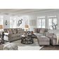 Ashley Olsberg Loveseat in Steel, , large