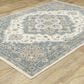 Oriental Weavers Maharaja 6"7" x 9"6" Blue and Ivory Area Rug, , large
