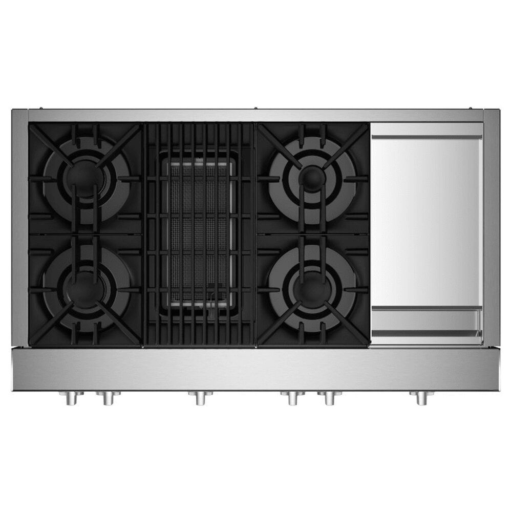 Jenn-Air 48&quot; Rise Professional Gas Rangetop in Stainless Steel, , large