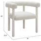 Zuo Modern Sunbath Dining Chair in Gray and White (Set of 2), , large