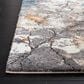 Safavieh Cyrus Shag CYR142F 6"7" Square Grey and Ivory Area Rug, , large