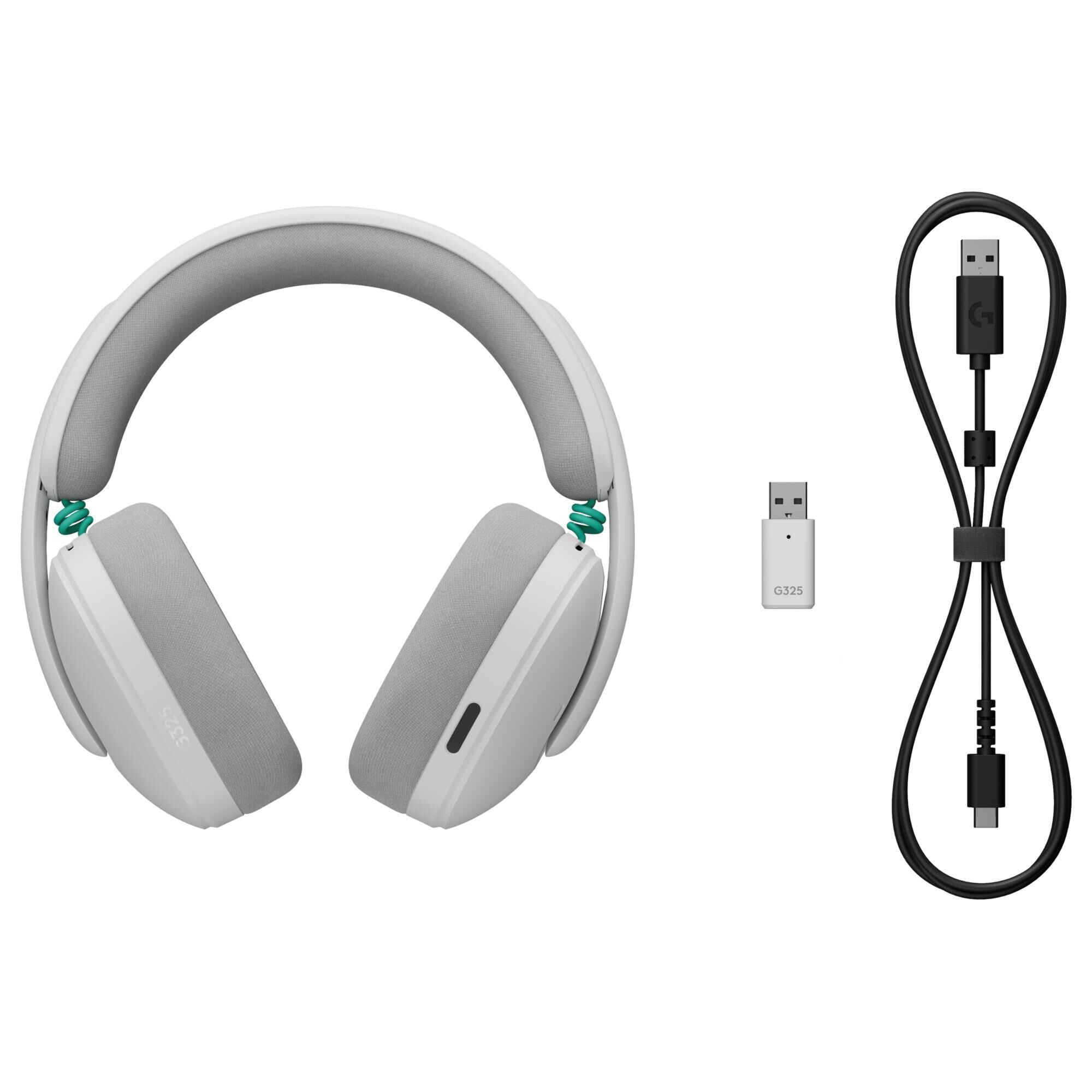 Logitech G Series G325 Lightspeed Wireless Gaming Headset in White