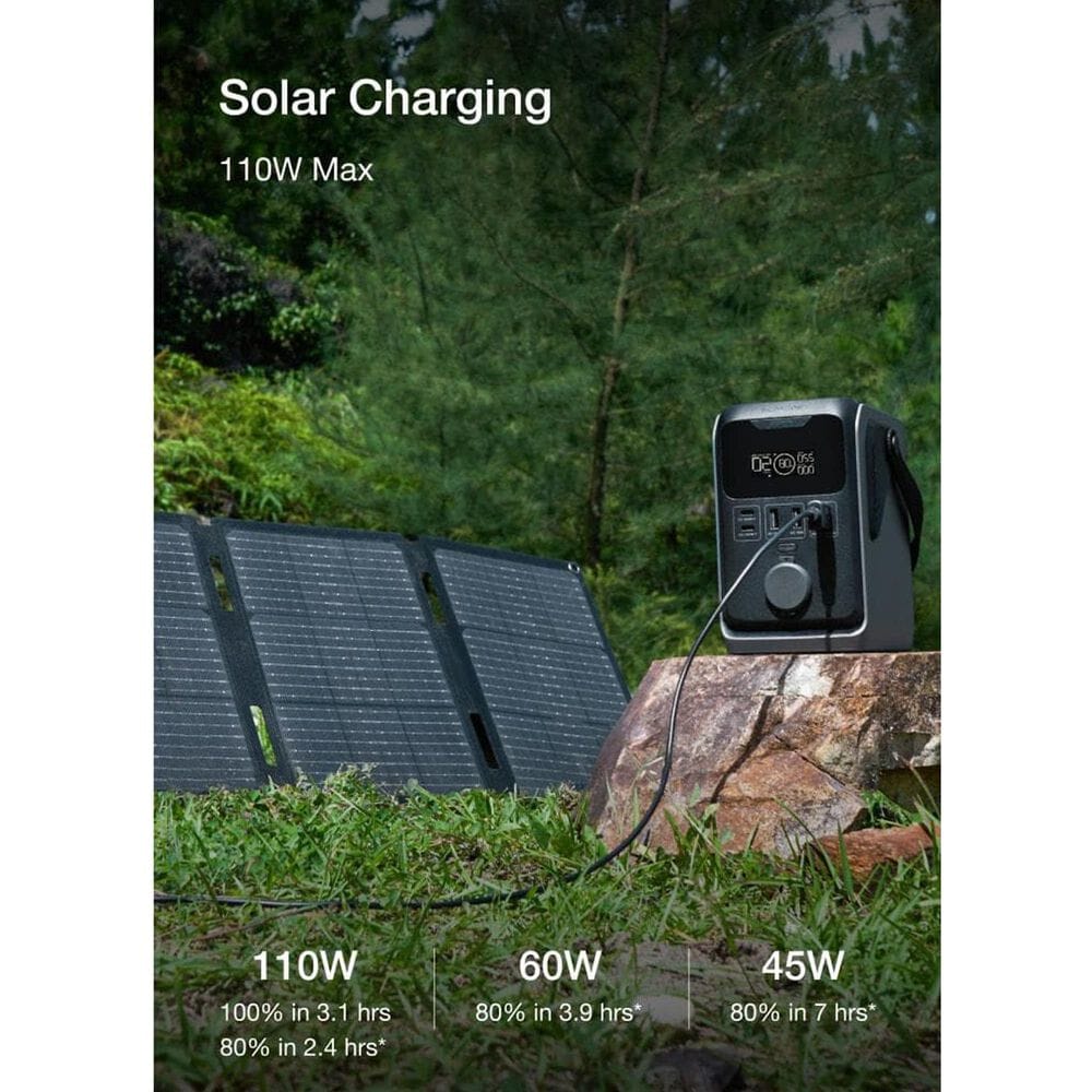 EcoFlow Trail 300 DC Portable Power Station in Black and Grey, , large
