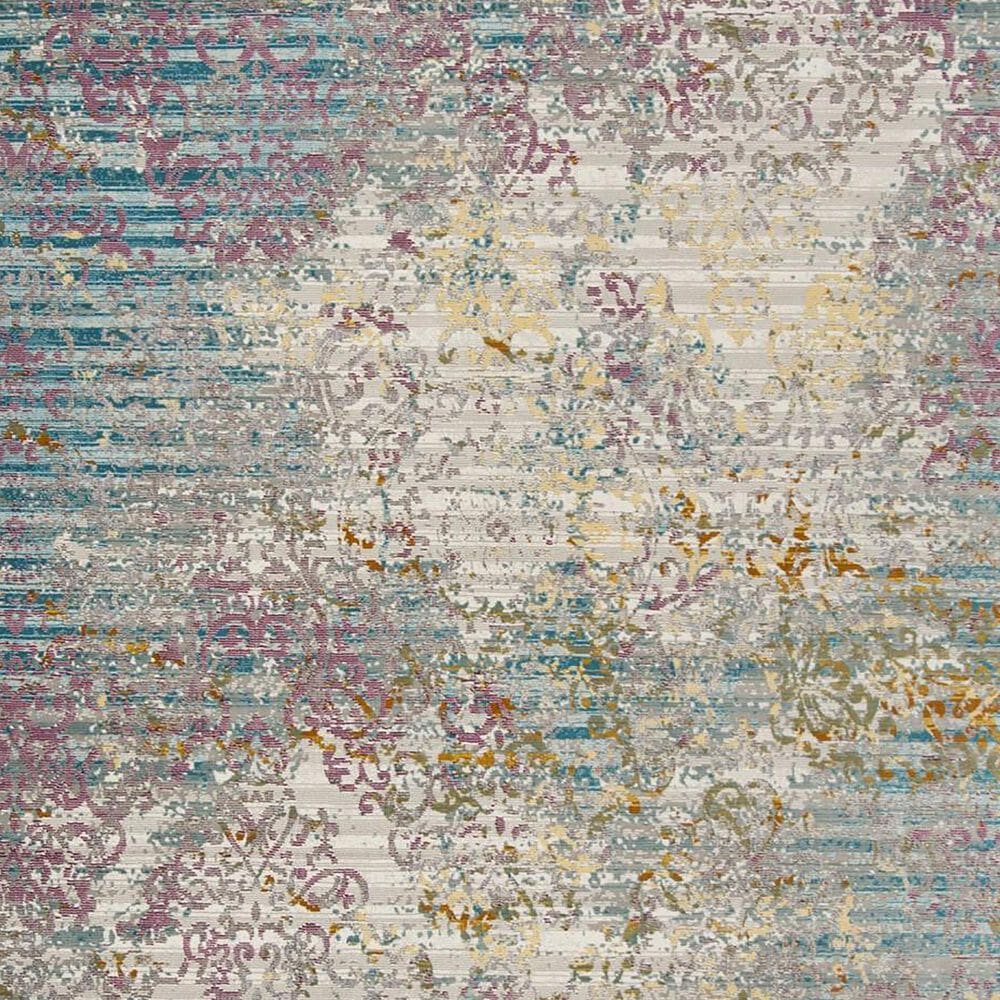 Safavieh Aria Damask 2&#39; x 8&#39; Cream and Multicolor Runner, , large