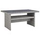 Ashley Naples Beach Patio Multi-Use Table in Light Gray, , large