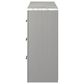 Ashley Cottonburg 6 Drawer Dresser in Light Gray and White, , large