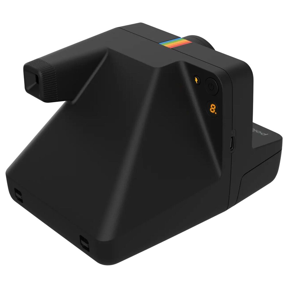 Polaroid Now+ Generation 3 Instant Camera with Color Film Bundle (8 Photos) in Black, , large