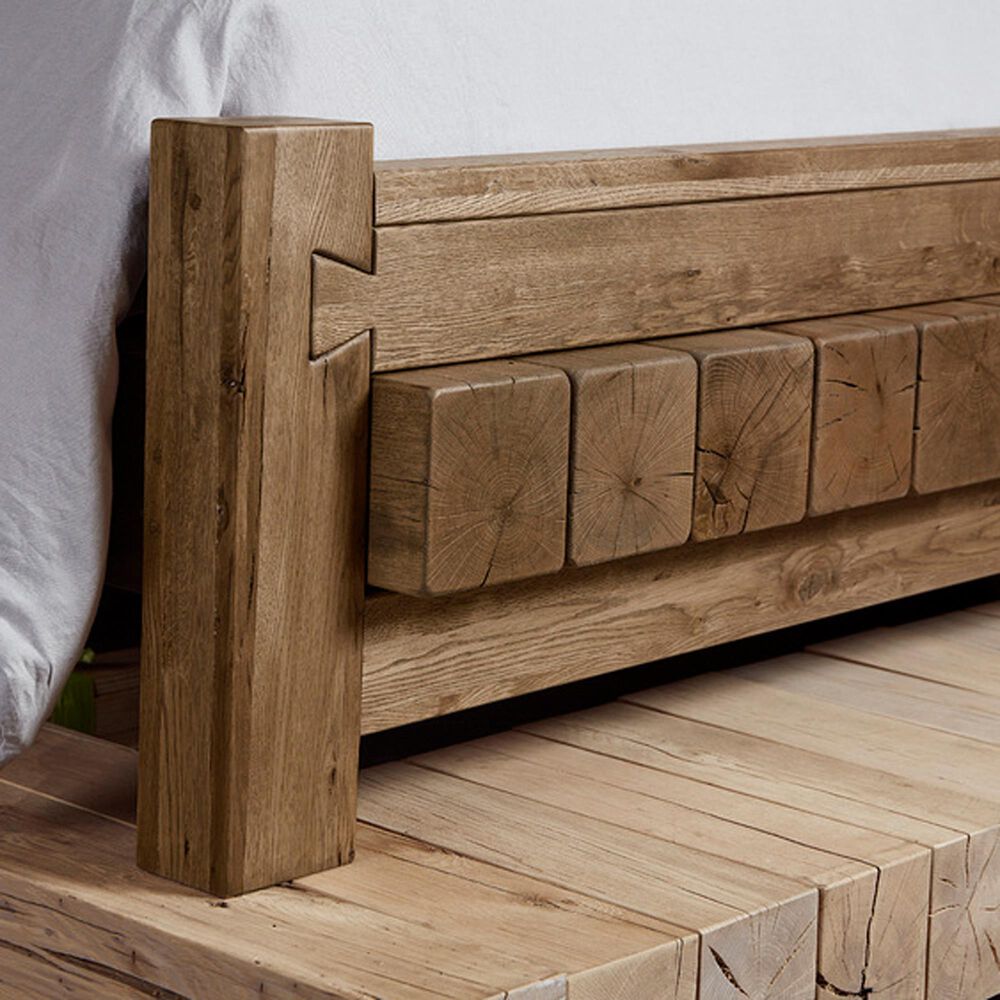 Viceray Collections Dovetail Queen Poster Bed in Natural, , large