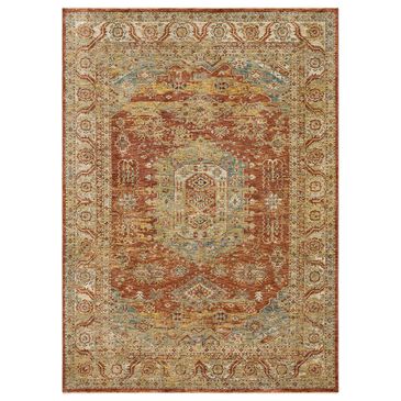 Karastan Marash Palu 9" x 12"2" Rust Area Rug, , large
