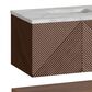 James Martin Vanities Marcello 72" Double Bathroom Vanity in Chestnut with 3 cm Eternal Jasmine Pearl Silestone Top, Rectangular Sinks and FreePower Wireless Charger, , large