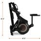 ProForm Pro Trainer 500; Rower with 5 Display, Built-In Tablet Holder and SpaceSaver Design, , large