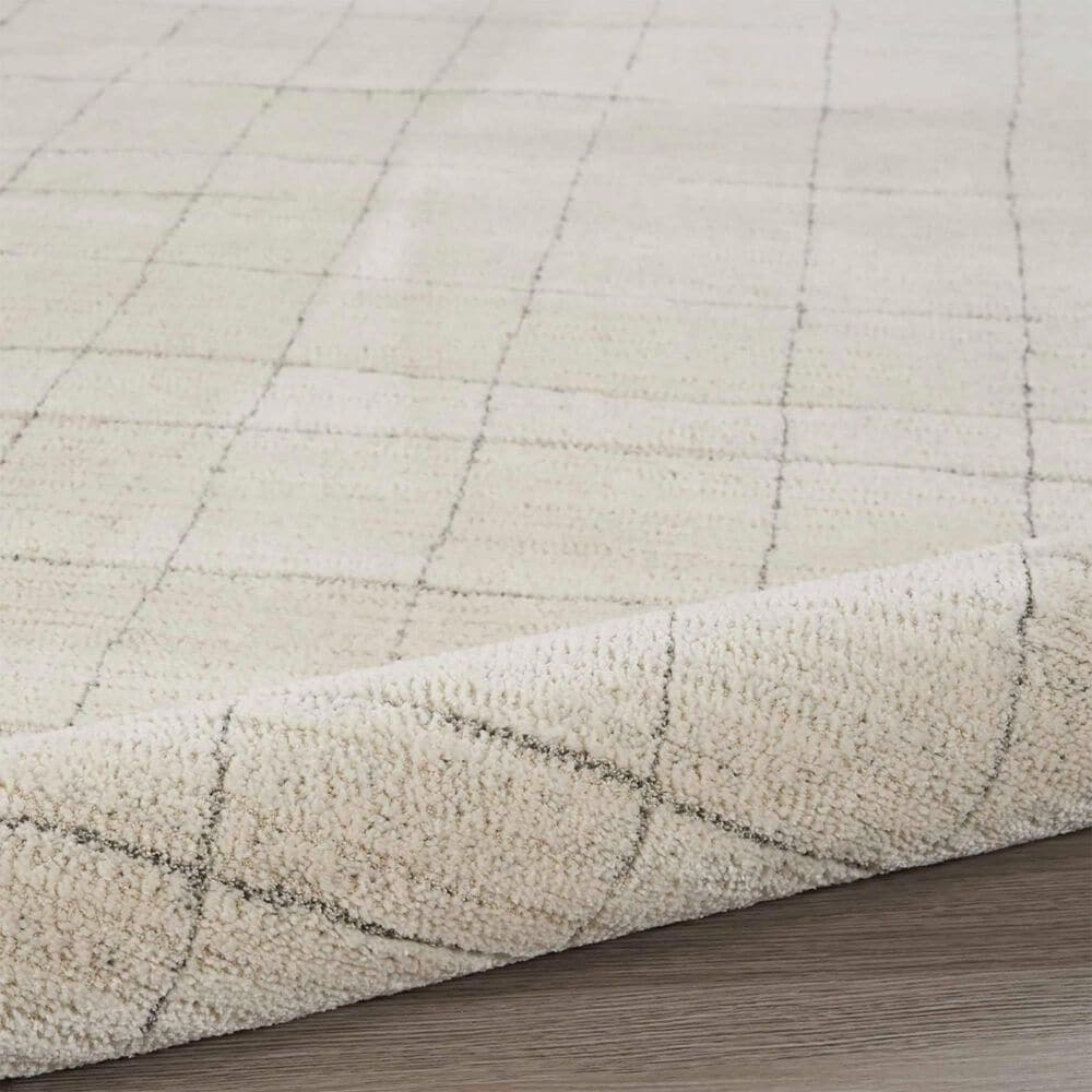 Nourison Andes AND04 3&#39;11&quot; x 5&#39;11&quot; Ivory and Grey Area Rug, , large
