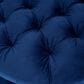 Jennifer Taylor Home Roquefort 24.5" Dog Sofa Bed with Box-Pleated Skirt in Navy Blue, , large