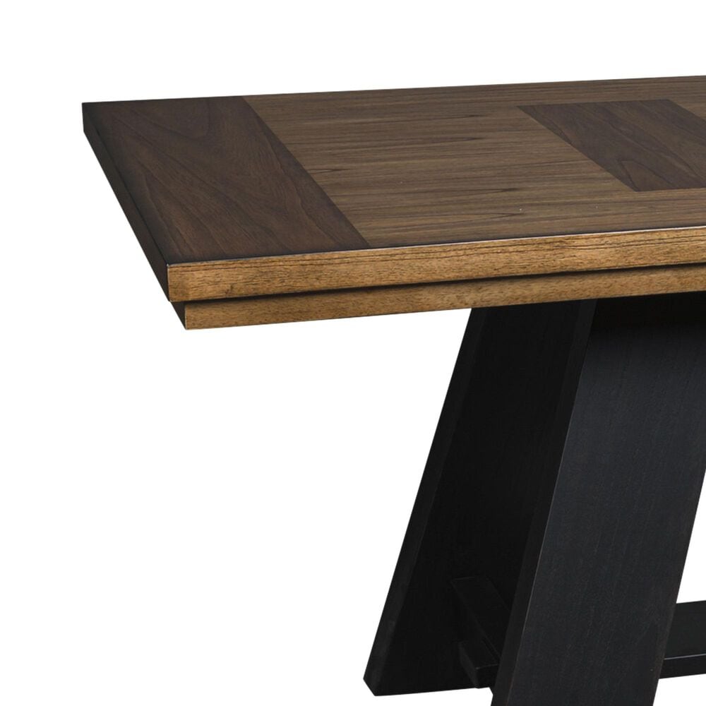 Ashley Greddinton 7-Piece Rectangular Dining Set in Medium Brown and Black, , large