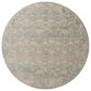 Angela Rose Blake 5"3" Round Sky and Beige Area Rug, , large