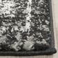 Safavieh Evoke EVK270K 2"2" x 9" Charcoal and Ivory Runner, , large