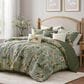 Hampton Park Salara 7-Piece King Comforter Set in Green, , large