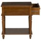 Linon Home Decor Mcghie Side Table in Hazelnut, , large