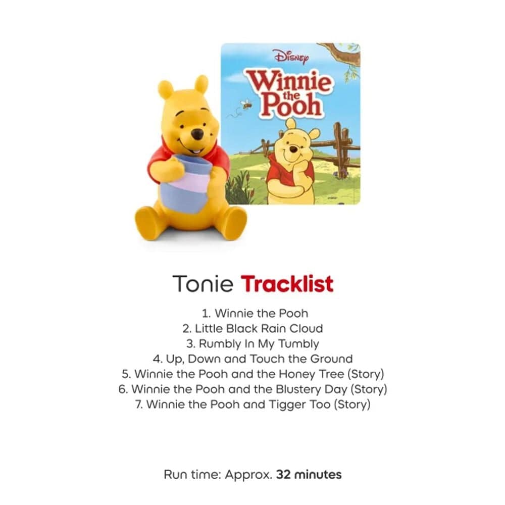 Tonies Toniebox 2 Play Set - Winnie the Pooh &#40;Sunset Red&#41;, , large